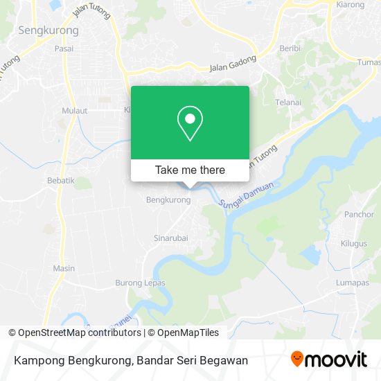 Peta Kampong Bengkurong