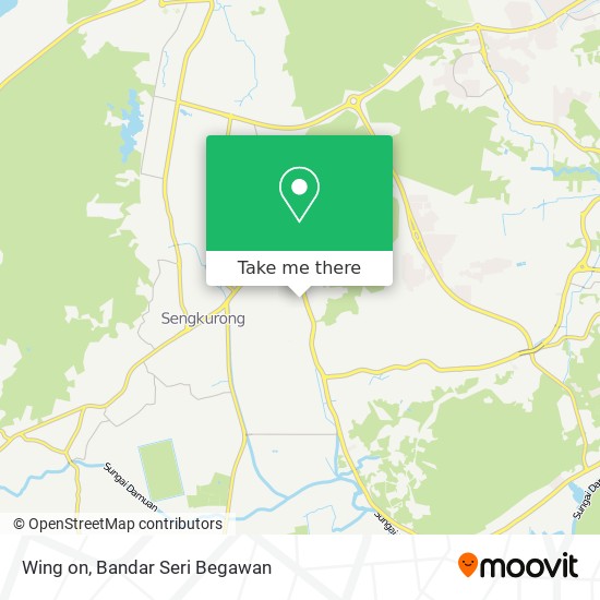 Wing on map