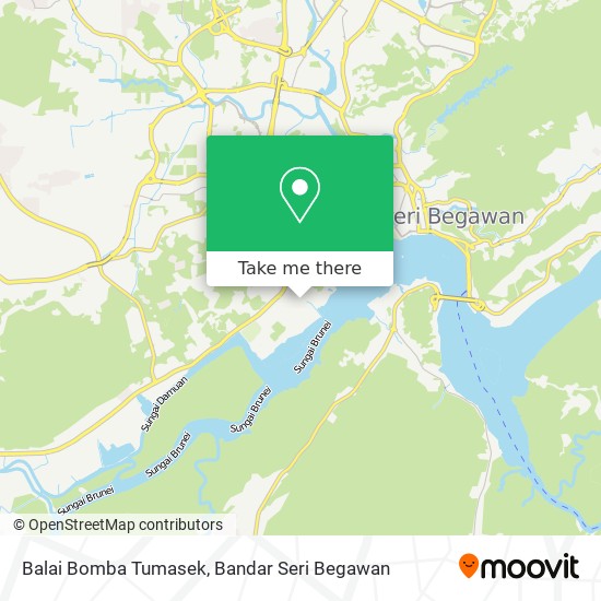 Balai Bomba Tumasek map