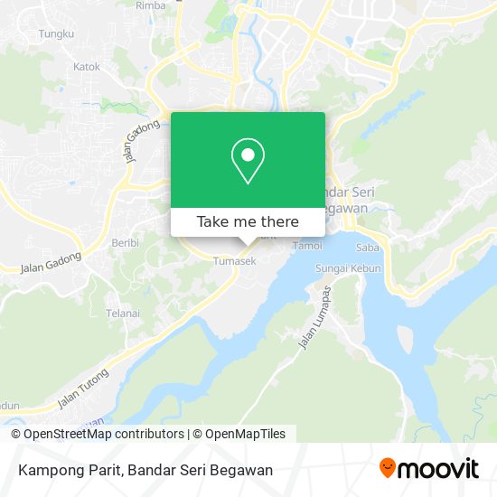 Kampong Parit map