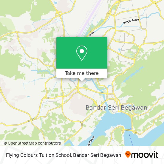 Flying Colours Tuition School map