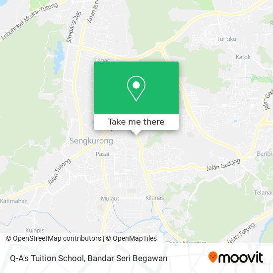 Q-A's Tuition School map