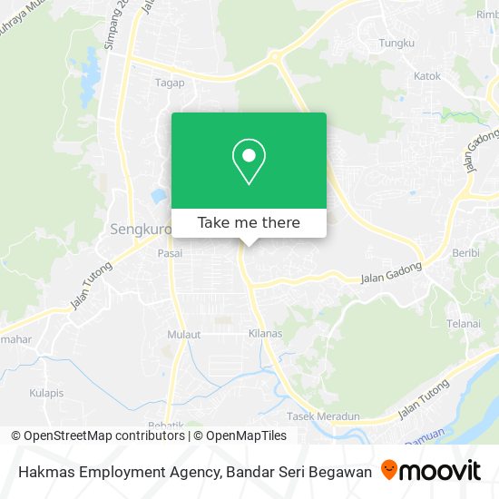 Hakmas Employment Agency map