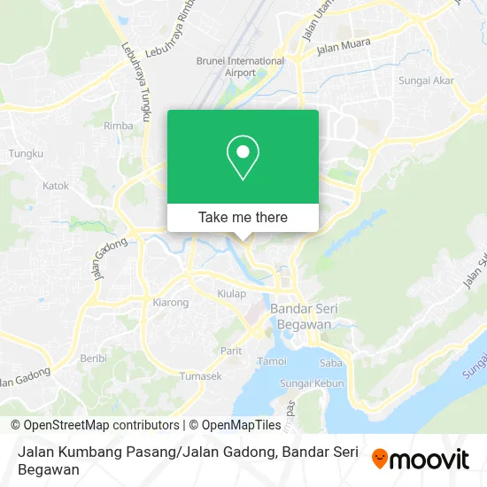 Jalan Kumbang Pasang / Jalan Gadong map