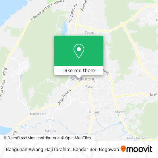 Bangunan Awang Haji Ibrahim map