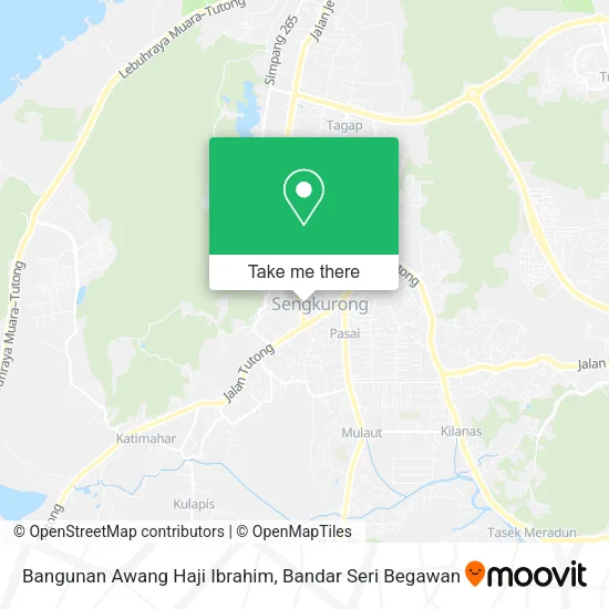 Bangunan Awang Haji Ibrahim map