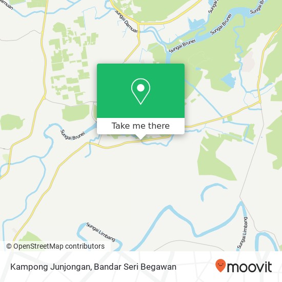 Kampong Junjongan map