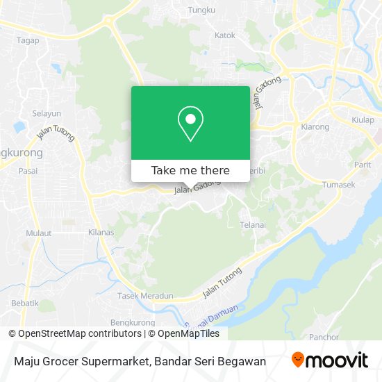 Maju Grocer Supermarket map