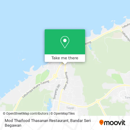 Mod Thaifood Thasanan Restaurant map
