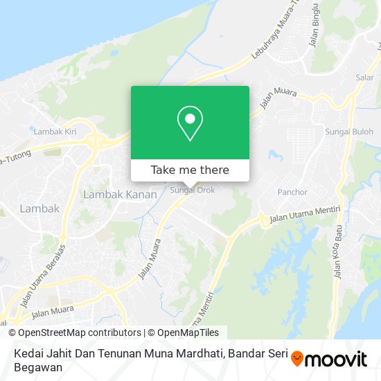 Kedai Jahit Dan Tenunan Muna Mardhati map