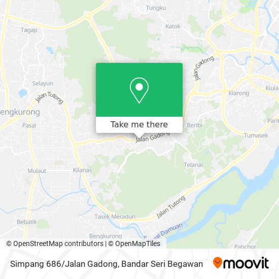 Simpang 686/Jalan Gadong map