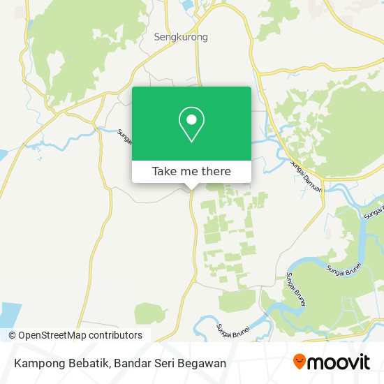 Kampong Bebatik map