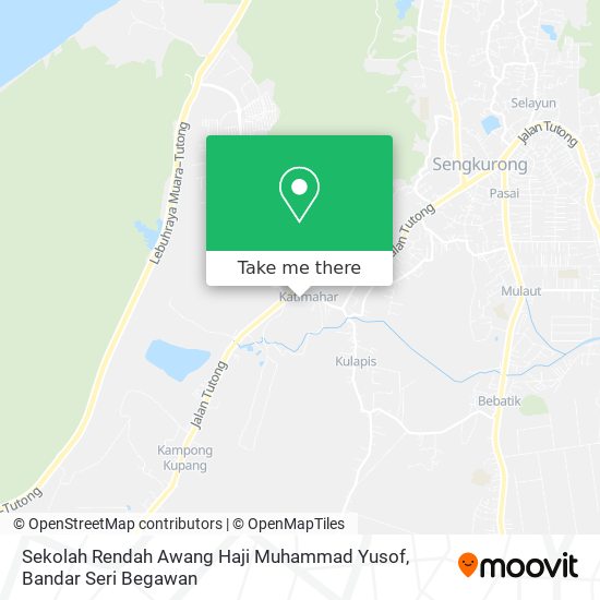 Sekolah Rendah Awang Haji Muhammad Yusof map