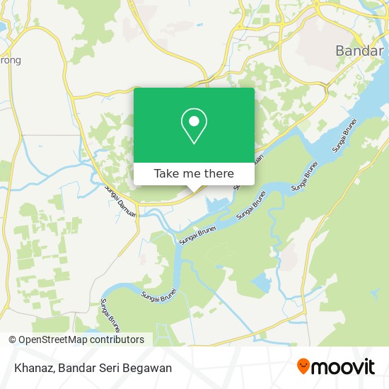 Khanaz map