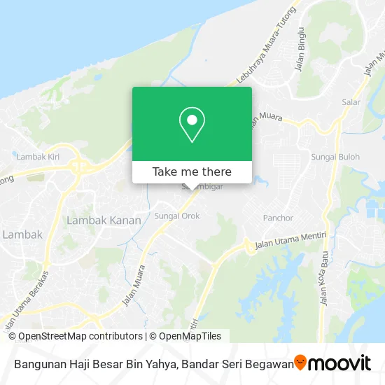Bangunan Haji Besar Bin Yahya map