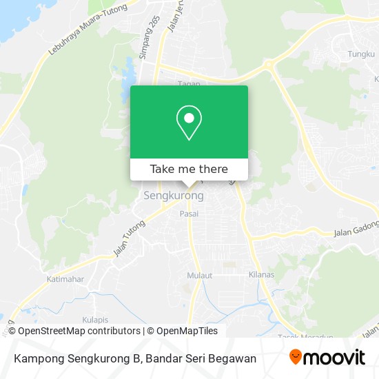 Kampong Sengkurong B map