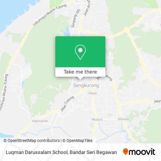 Luqman Darussalam School map