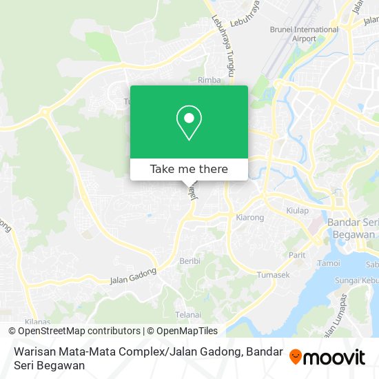 Peta Warisan Mata-Mata Complex / Jalan Gadong