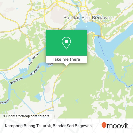 Kampong Buang Tekurok map