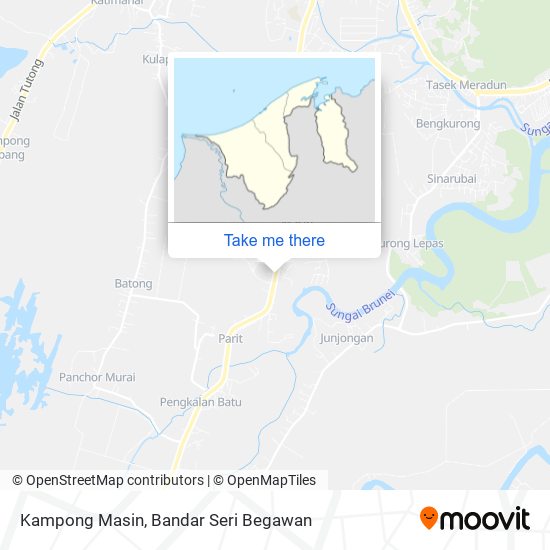 Kampong Masin map