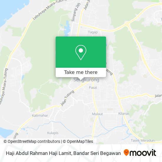 Peta Haji Abdul Rahman Haji Lamit