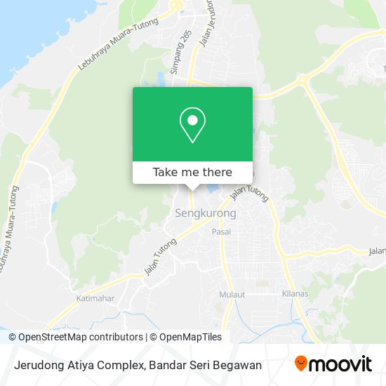 Peta Jerudong Atiya Complex