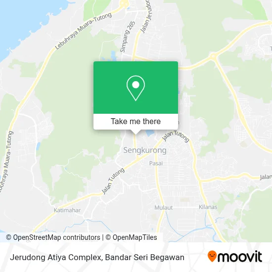 Jerudong Atiya Complex map