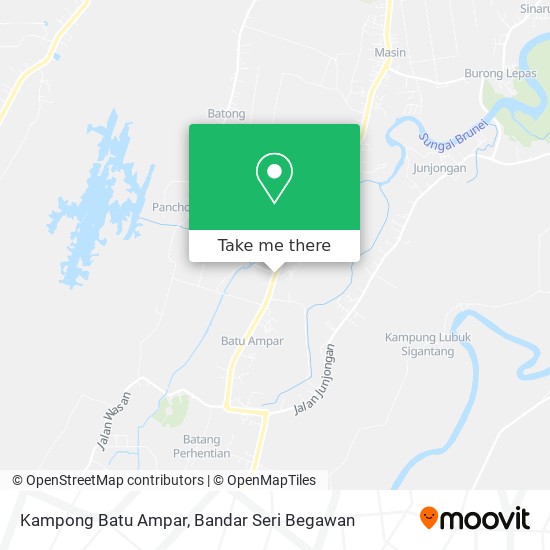 Kampong Batu Ampar map