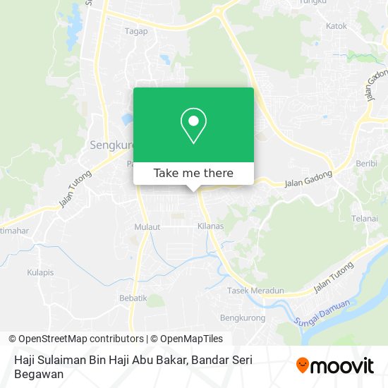 Peta Haji Sulaiman Bin Haji Abu Bakar