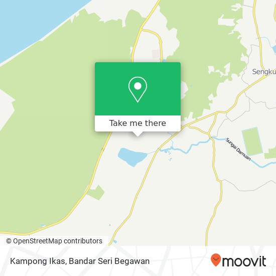 Kampong Ikas map