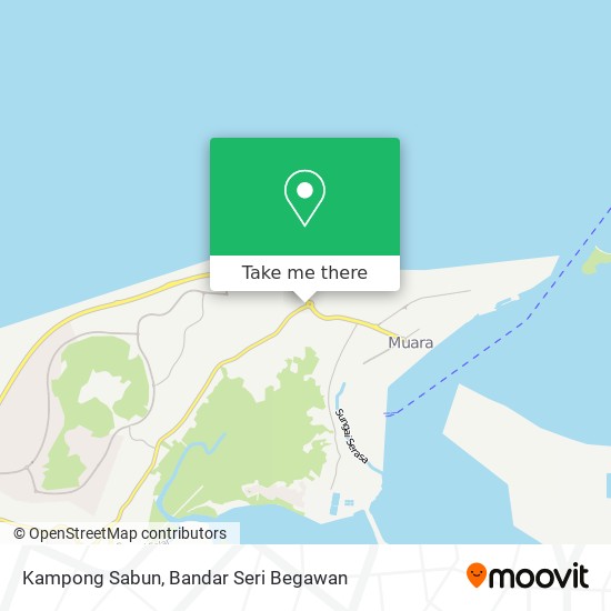 Kampong Sabun map