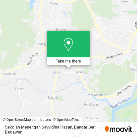 Sekolah Menengah Sayyidina Hasan map