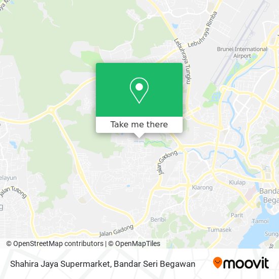 Shahira Jaya Supermarket map
