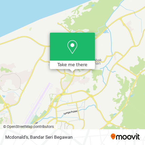 Mcdonald's map