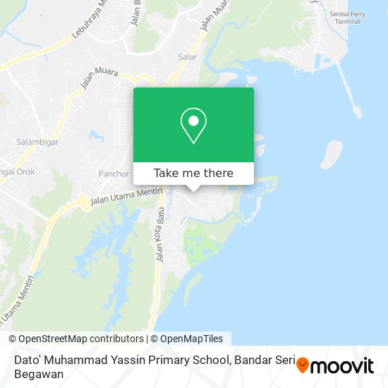 Dato' Muhammad Yassin Primary School map