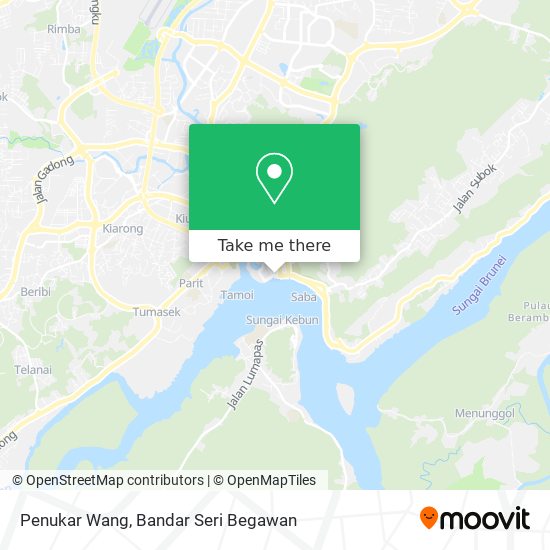 Penukar Wang map