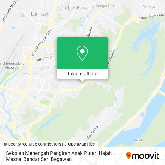 Sekolah Menengah Pengiran Anak Puteri Hajah Masna map