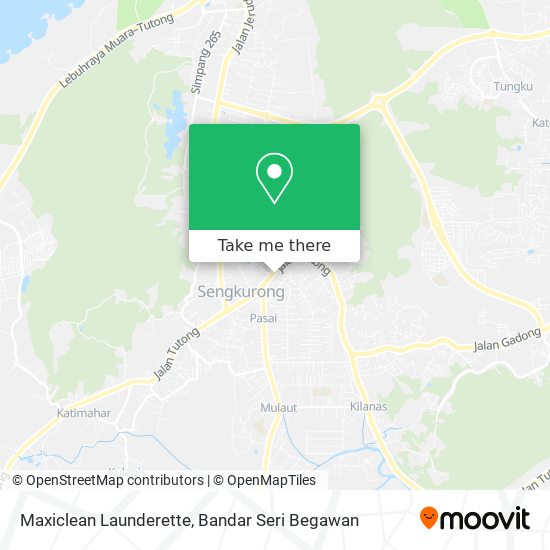 Maxiclean Launderette map