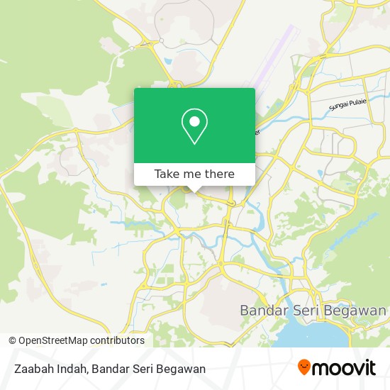 Zaabah Indah map