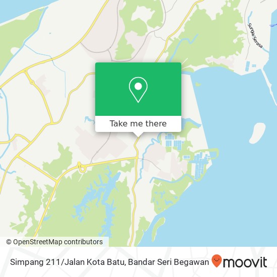 Simpang 211/Jalan Kota Batu map