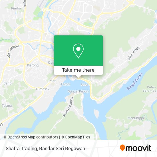 Shafra Trading map