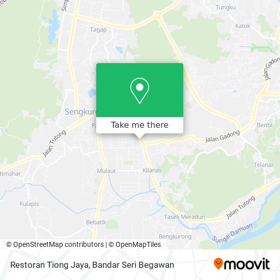 Peta Restoran Tiong Jaya