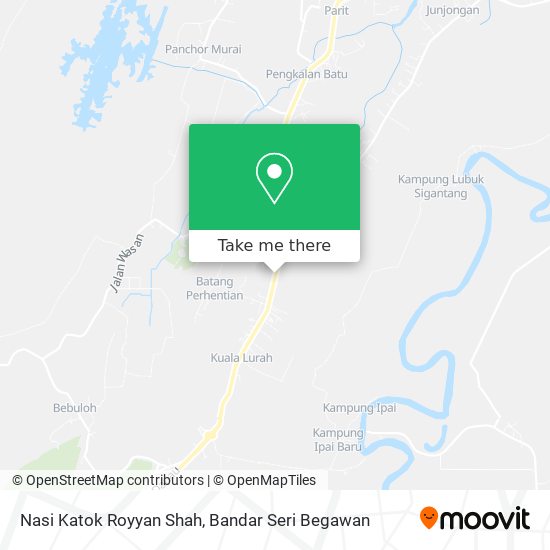 Nasi Katok Royyan Shah map