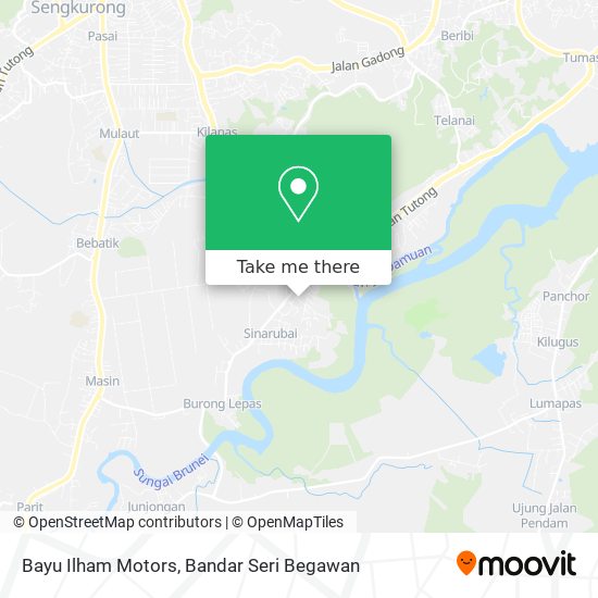 Peta Bayu Ilham Motors