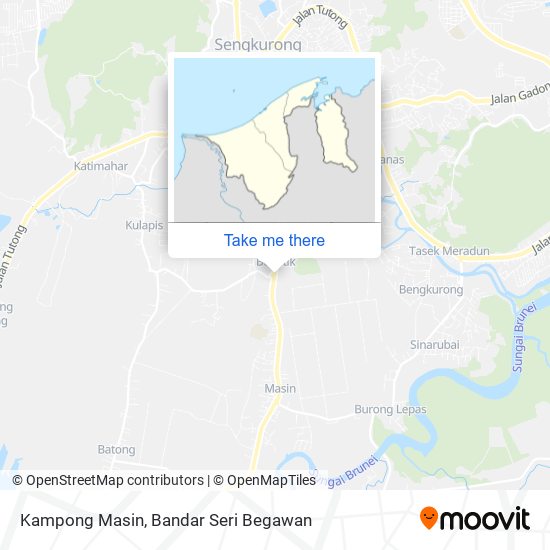 Kampong Masin map