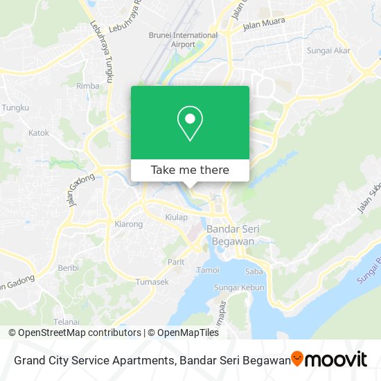 Grand City Service Apartments map