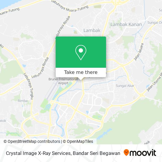 Crystal Image X-Ray Services map