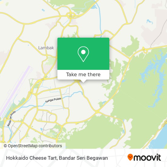 Hokkaido Cheese Tart map