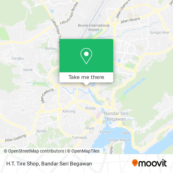 H.T. Tire Shop map