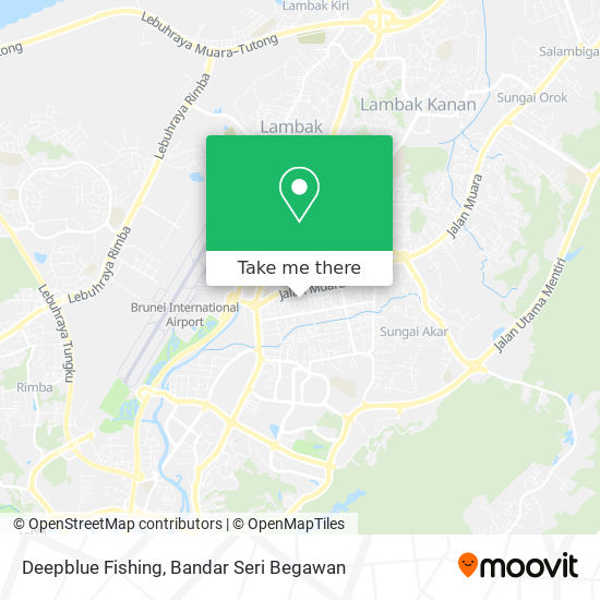 Deepblue Fishing map
